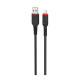 Кабель Hoco X59 USB-A – Lightning (2 м · 12W · 2.4A) (Black)