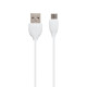Кабель Borofone BX19 Benefit USB-A – Micro-USB (1 м · 12W · 2.4A) (White)