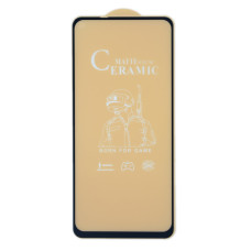 Защитная пленка Ceramic Matte для Xiaomi Redmi Note 9 (Full Glue) (Black)