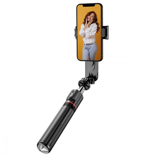 Селфі-палка з триногою Proove Selfie Lume 1,11 м (Black)