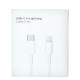 Кабель Type-C – Lightning (NO LOGO) (1 м · 12W · 2.4A) (White)
