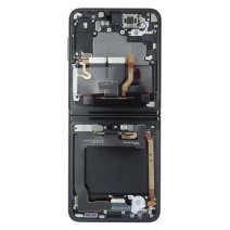 Дисплей для Samsung F711 Galaxy Z Flip3 (5G) з тачскріном в рамці (Black) (Original) (внутрішній)