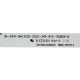 Пряма підсвітка для телевізора Blaupunkt 43″ YF-M5N2Q05KJHD-0005 (3 планки по 868 мм, 8 LED, лінза 17 мм, 3 В)