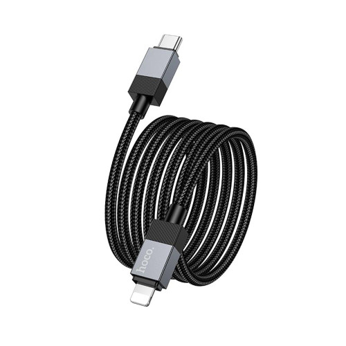 Кабель Hoco X110 Honorific Type-C – Lightning (1 м · 27W · 3A) (Black)