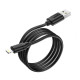 Кабель Borofone BX55 USB-A – Lightning (1 м · 12W · 2.4A) (Black)