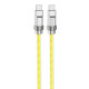 Кабель Hoco U113 Type-C – Type-C (1 м · 100W · 3A) (Gold)
