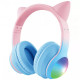 Наушники Bluetooth Proove Kids LumiCat (APP) (Blue/Pink)