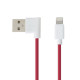 Кабель Hoco UPL11 L Share USB-A – Lightning (1.2 м · 10.5W · 2.1A) (Red)