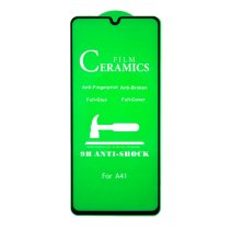 Защитная пленка Ceramic для ZTE Blade A5 (2020) (Full Glue) (Black)