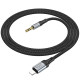 Аудіокабель AUX Hoco UPA26 Lightning – 3.5 мм (1 м) (Black)
