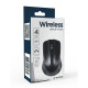 Мышка беспроводная Gembird MUSW-4B-04 (Black)