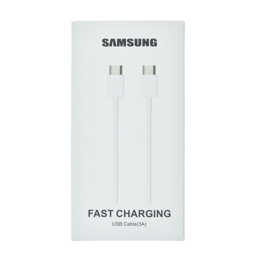 Кабель Samsung Type-C – Type-C (1 м · 60W · 3A) (White)