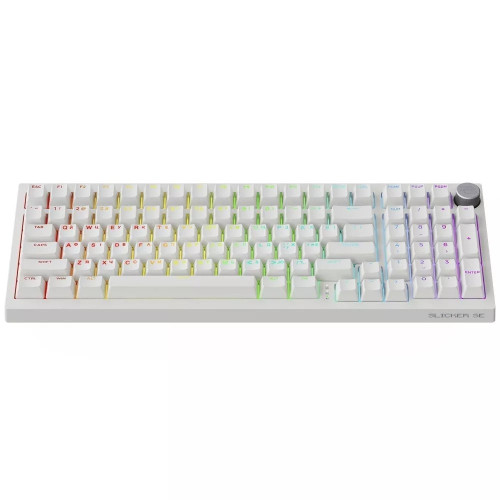 Клавиатура беспроводная Proove Gaming Slicker Special Edition (Ukraine Layout) (White)