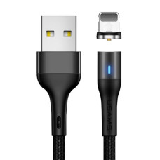 Кабель Usams US-SJ336 U29 Aluminum Alloy Magnetic USB-A – Lightning (2 м · 10W · 2.1A) (Black)