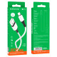 Кабель Borofone BX79 Silicone USB-A – Lightning (1 м · 12W · 2.4A) (White)