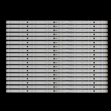 Підсвітка для телевізора LG 49″ CASE2 (18 планок по 487 мм, 8 LED, 21 В)