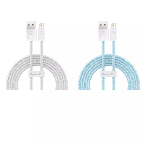Кабель Baseus Dynamic Series USB-A – Lightning (2 м · 12W · 2.4A) (CALD000516) (Gray)