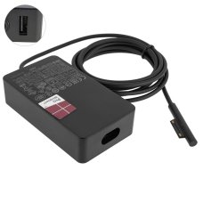 Блок питания для ноутбука Microsoft 15V 2.58A 44W 6Pin L-type Rectangular (Original PRC) (Black)