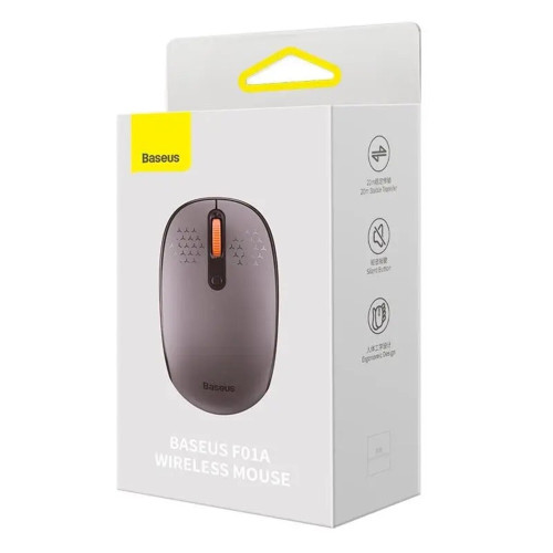 Мишка бездротова Baseus F01A (Gray)
