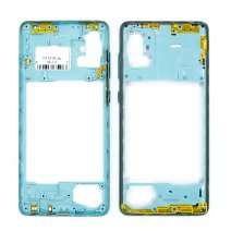Средняя часть корпуса для Samsung A715 Galaxy A71 (2020) (Blue)