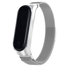 Ремінець для Xiaomi Mi Band 3/4 Milanese Loop Design (Silver)