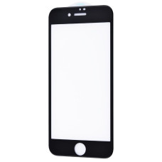 Захисне скло PRIME для Apple iPhone SE (2nd gen) (2020) (Full Glue) (0.3 мм, 4D) (Black)