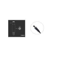 Блок живлення для ноутбука Dell 19.5V 4.62A 90W 7.4x5.0mm+Pin T-type Rectangular (Black)