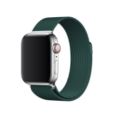 Ремешок Hoco WA03 для Apple Watch 38/40/41 мм Milanese Loop Design (Green)