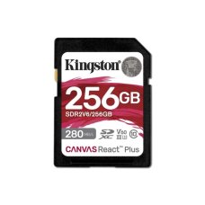 Карта пам'яті Kingston Canvas React Plus microSDXC 256GB Class 10 UHS-I U3