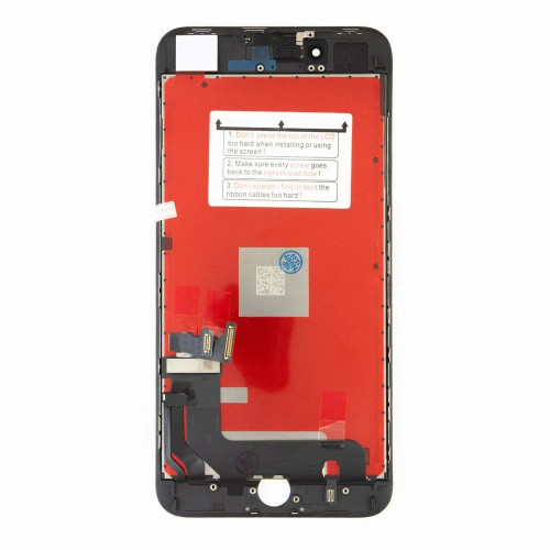 Дисплей для Apple iPhone 8 Plus з тачскріном в рамці (Black) (Toshiba/Sharp версія) (Original Refurbished) (Замінено тачскрін)
