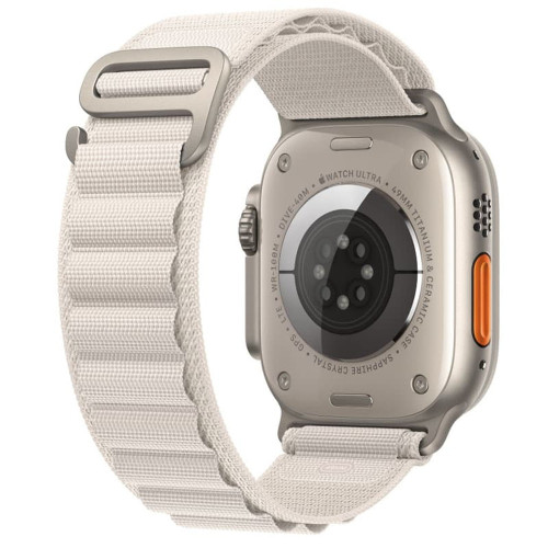 Ремешок для Apple Watch 42/44/45/49 мм Alpine Loop (Starlight)