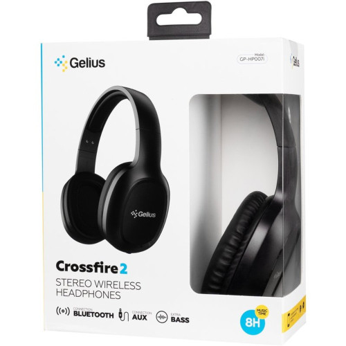 Навушники bluetooth Gelius Crossfire 2 GP HP-007i black