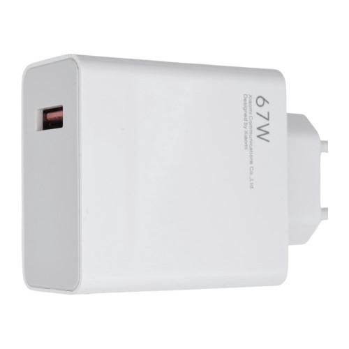 Сетевое зарядное устройство Xiaomi USB-A (67W · 6.2A) (OEM) (White)