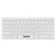 Клавіатура дротова Maxxter KBM-C01B з українською розкладкою (White)