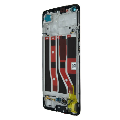 Дисплей для Oppo A74 с тачскрином в рамке (Black) (Original) (ver. 04)
