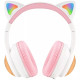 Наушники Bluetooth Proove Kids LumiCat (APP) (White/Pink)