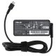 Блок живлення для ноутбука Asus 15V 3A 45W Type-C T-type Rectangular (Black)