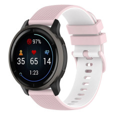 Ремешок универсальный 20 мм Ribby для Amazfit, Samsung, Huawei (Light Pink)