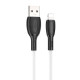 Кабель Borofone BX86 USB-A – Lightning (1 м · 12W · 2.4A) (White)