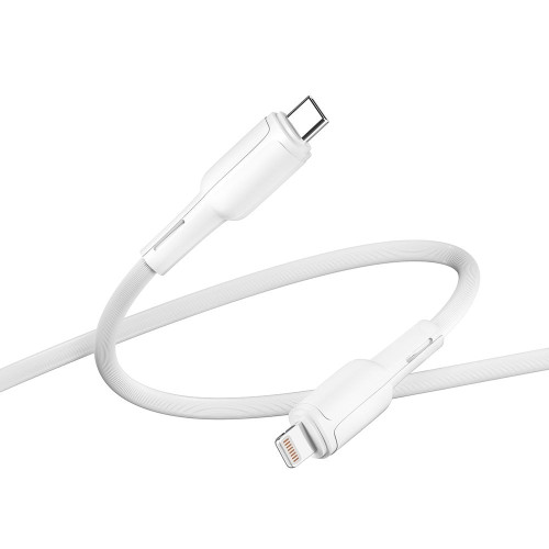 Кабель Ridea RC-CO10 CommonPro Type-C – Lightning (1 м · 27W · 3A) (White)
