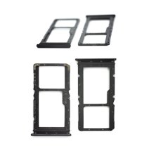 Тримач SIM-карти для Xiaomi Redmi Note 7 (версія на 2×SIM) (Black)