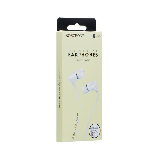 Наушники Borofone BM26 3.5 мм (White)