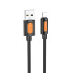 Кабель Borofone BX114 Structure USB-A – Lightning (1 м · 12W · 2.4A) (Black)
