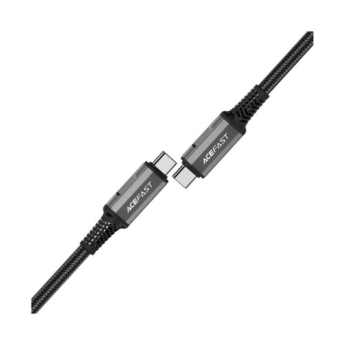 Кабель Acefast C1-09 Type-C – Type-C (1 м · 240W · 5A) (Black/Gray)