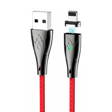 Кабель Hoco U75 Blaze Magnetic USB-A – Lightning (1.2 м · 15W · 3A) (Red)