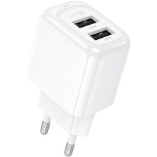 Сетевое зарядное устройство Hoco CS51A 2xUSB-A (12W · 2.4A) (White)