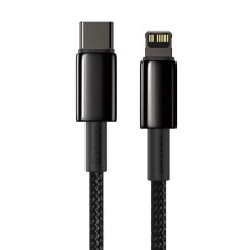 Кабель Baseus Tungsten Gold Type-C – Lightning (2 м · 20W · 2.4A) (Black)