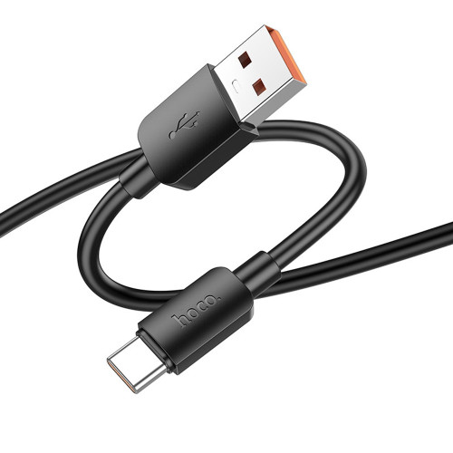 Кабель Hoco X96 USB-A – Type-C (0.25 м · 100W · 5A) (Black)