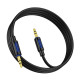 Аудиокабель AUX Borofone BL20 3.5 мм (1 м) (Black)