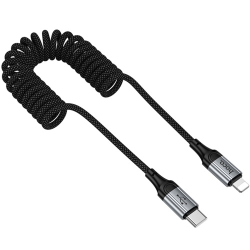 Кабель Hoco X121 Type-C – Lightning (1.5 м · 27W · 3A) (Black)